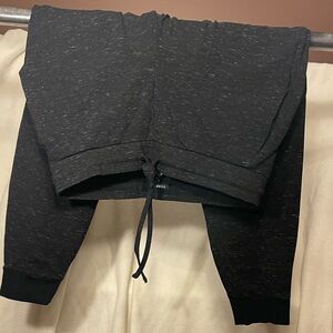 TORRID size 1 Joggers. Heathered gray sweatshirt material. Pockets. Like new.